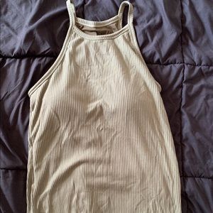 High Neck Olive Green Brami